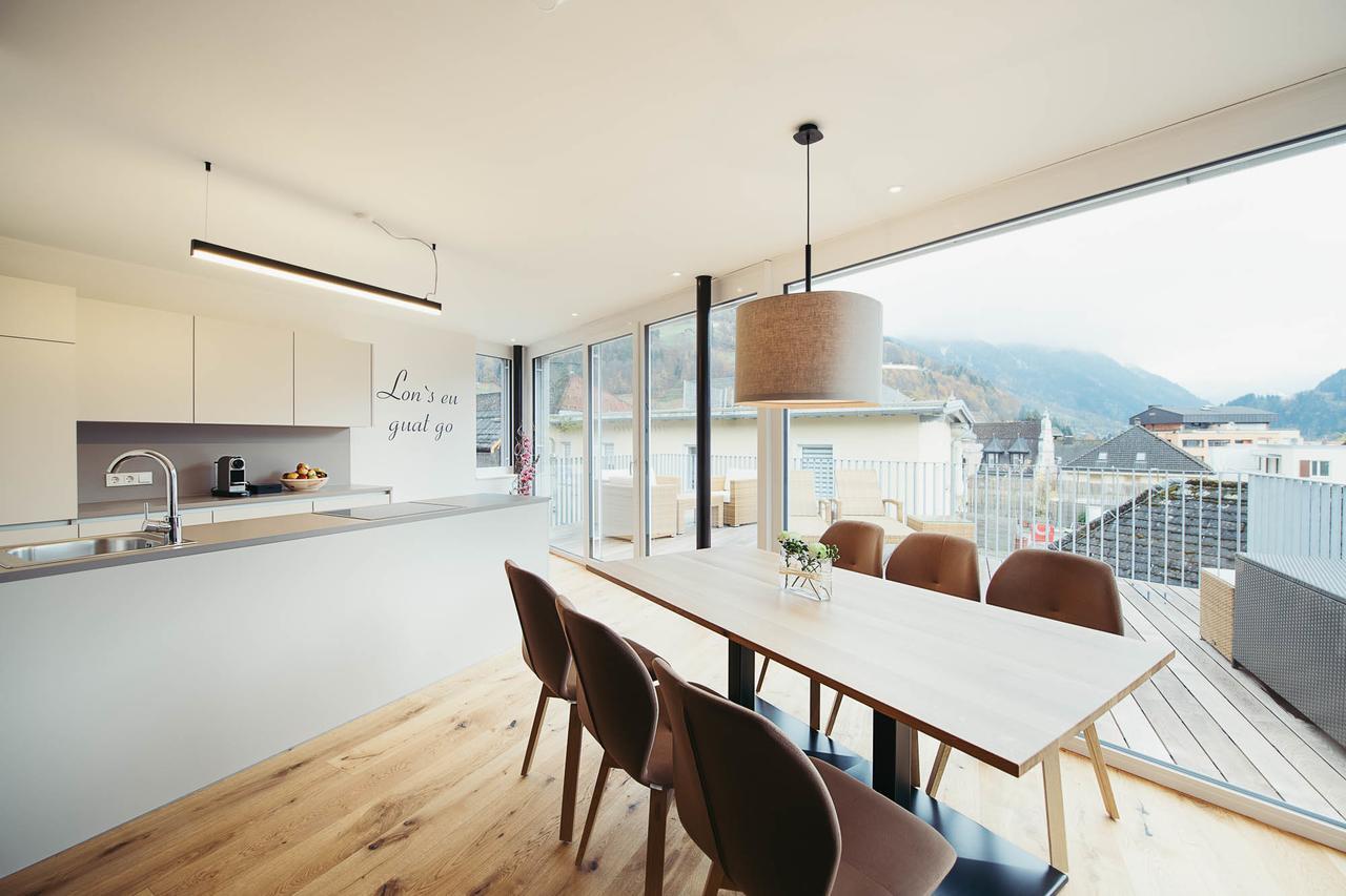 Adler Alpen Apartments Schruns Exterior foto